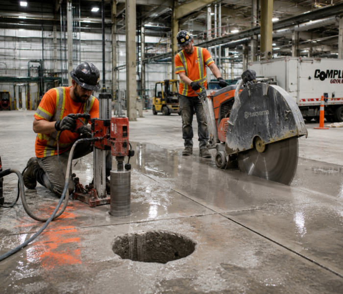 Core Drilling vs Saw Cutting